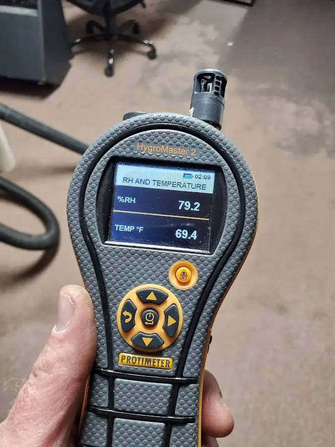 Moisture meter humidity assessment for Mold Remediation & Removal in Arlington